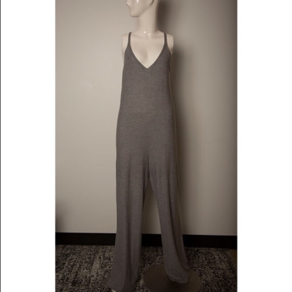 SOLD Baserange Grey Homoki Jumpsuit - Picture 3 of 3
